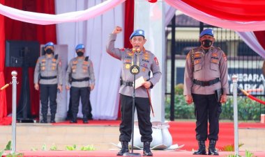 Lepas Pasukan Perdamaian PBB, Kapolri: Selalu Pedomani Tribrata dan Catur Prasetya