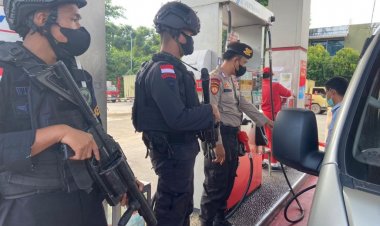 Antisipasi Dampak Penyesuaian Harga BBM Subsidi, Polda Kepri Lakukan Patroli Skala Besar