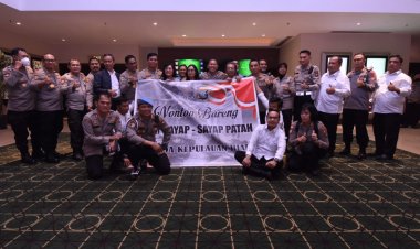 Polda Kepri Gelar Nonton Bareng Film Sayap-Sayap Patah