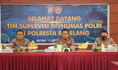 Supervisi Fungsi Teknis Kehumasan Oleh Divisi Humas Polri