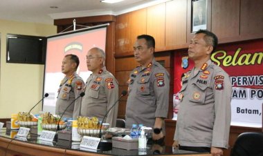 Polresta Barelang Terima Kunjungan Supervisi dan Asistensi Korpsabhara Baharkam Polri