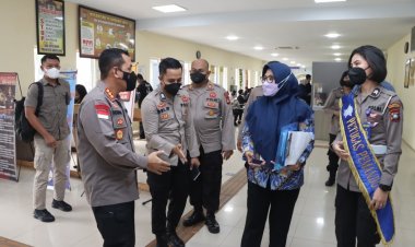 Ombudsman RI Perwakilan Kepri Melakukan Pengecekan dan Penilaian Pelayanan Publik di Polresta Barelang