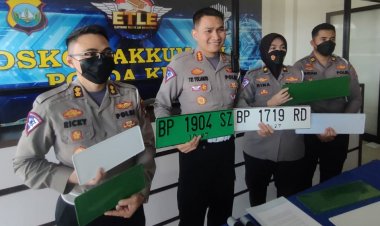 Dit Lantas Polda Kepri Gelar Pelatihan Pra Operasi Zebra Seligi 2022 dan Mulai Terapkan TNKB Dasar Putih dan Hijau