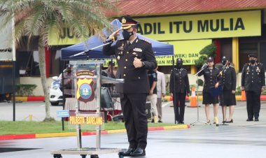 Kapolresta Barelang Pimpin Upacara Peringatan Hari Kesaktian Pancasila 1 Oktober 2022