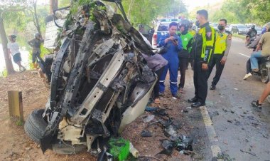 Polisi Ungkap Penyebab Kecelakaan Tunggal Subaru Outback di Mukakuning Batam