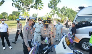 Kapolda Kepri Pimpin Apel Gelar Pasukan Operasi Zebra Seligi 2022