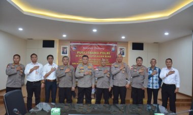 Puslitbang Polri Laksanakan Penelitian Pengaduan Masyarakat (Dumas) di Polda Kepri