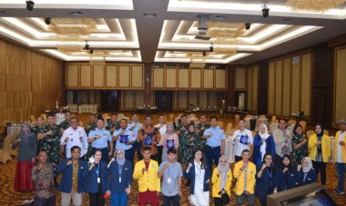 Danlanud Hang Nadim Dampingi Kaskoopsud I Hadiri Acara Forum Hukum Internasional