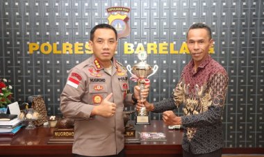 Kapolresta Barelang Selaku Ketua INKANAS Kota Batam Berikan Apresiasi Atas Diraihnya Juara Umum Piala Walikota Bekasi