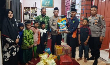 Polsek Batu Aji Melakukan Kunjungan Sosial ke Yayasan Panti Asuhan Hikayat Batam