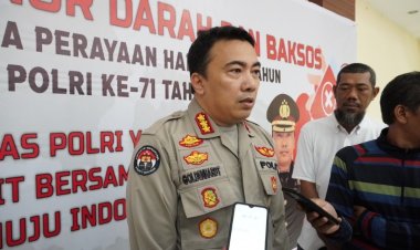 Sambut HUT Humas Polri Ke-71 Tahun 2022, Bid Humas Polda Kepri Adakan Donor Darah dan Bakti Sosial