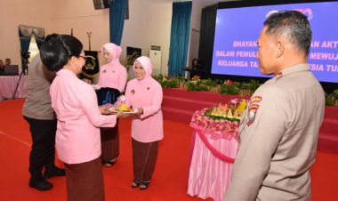 Bhayangkari Daerah Kepri Adakan Peringatan Hari Kesatuan Gerak Bhayangkari Ke-70 Tahun 2022