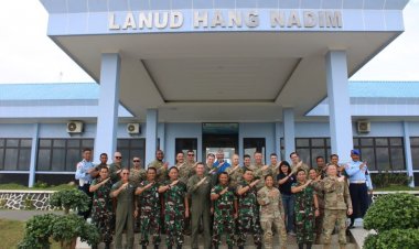 Danlanud Hang Nadim Terima Kunjungan Tim PDSS