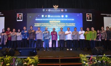 Kapolda Kepri Hadiri Kegiatan Pertemuan Tahunan Seluruh Penyelenggara Penukaran Valuta Asing Bukan Bank (KUPVA BB)