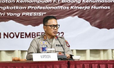 Kapolda Kepri Buka Pelatihan Peningkatan Kemampuan Fungsi Teknis Bidang Kehumasan