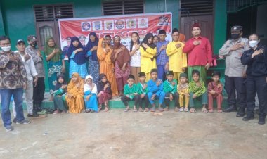 Media Mitra Polri dan LSM RPK RI Adakan Bansos ke Yayasan Nurul Hidayah Batam