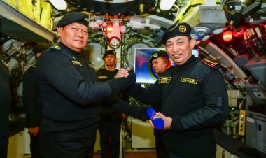 Disematkan Brevet Hiu Kencana TNI AL, Kapolri: Kekuatan Sinergitas Jaga Kedaulatan Bangsa Indonesia