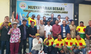 SYAIFUL ANWAR, ST Terpilih Kembali Secara Aklamasi Nakhodai Perkumpulan Keluarga Besar Kabupaten Langkat PKBL Periode 2023-2028