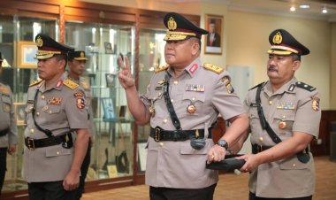 Resmi Dilantik, Tabana Bangun Jabat Kapolda Kepri