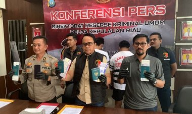 Dit Reskrimum Polda Kepri Berhasil Amankan Sindikat Pengiriman PMI Secara Ilegal