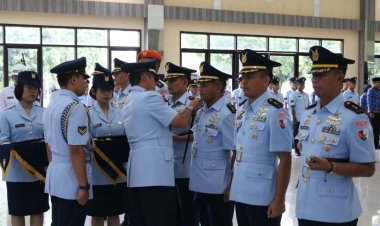 Pangkoopsud I Pimpin Sertijab 4 Danlanud di Jajaran Koopsud I.