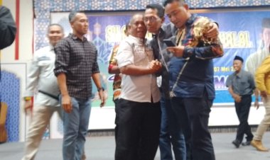 Relawan SABAR Terus bergerak dan hadiri Halal bihalal bersama Amsakar Achmad