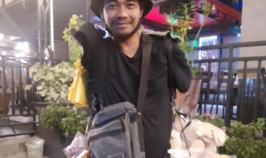 Abdul latip lebih memilih berdagang meski Fisik tak sempurna