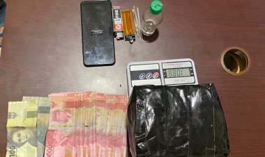 KURIR NARKOTIKA JENIS SABU BERHASIL DI BEKUK TIM DITPOLAIRUD POLDA KEPRI