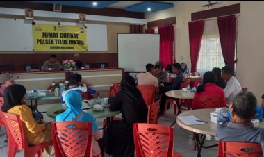 JUMAT CURHAT POLRI PRESISI, POLRES BINTAN DENGARKAN KELUHAN MASYARAKAT BINTAN