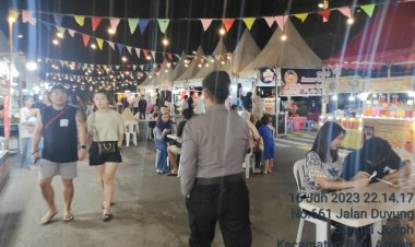 Beri Rasa aman nyaman Polsek Batu Ampar rutin laksanakan sambang Kamtibmas wilayah hukum Polsek Batu Ampar