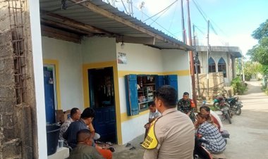 Kembali Giat Kapolsek Sagulung Iptu Donald Tambunan berikan himbauan terkait Kamtibmas kepada Masyarakat sekitar