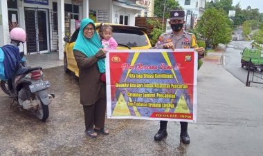 Bhabinkamtibmas Ajak Warga Wujudkan Kamtibmas Aman dan Kondusif