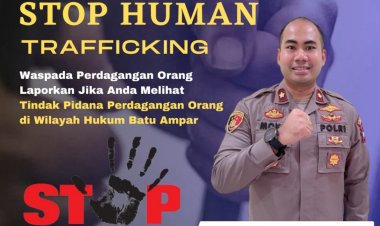Cegah TPPO, Ini Himbauan Kapolsek Batu Ampar Kepada Masyarakat