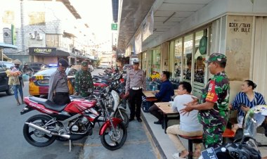 Patroli Gabungan TNI - POLRI Dalam Rangka Program Commander wish Kapolda Kepri Wilayah Kec.Batu Ampar