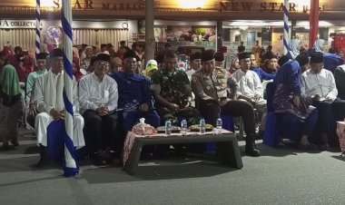 Antusiasme Masyarakat Membahana di Malam Satu Muharam 2023 di Kecamatan Batu Ampar: Semaraknya Keharmonisan Bersama