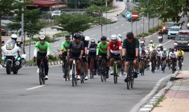 GOWES SEHAT POLDA KEPRI UNTUK MENYELAMATKAN BUMI