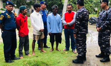 Tim Gabungan Berhasil Selamatkan Dua Nelayan Bintan yang Hanyut di Perairan Malaysia