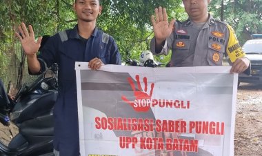 Polsek Batu Ampar Gelar Sosialisasi Saber Pungli untuk Ciptakan Lingkungan Bebas dari Pungutan Liar