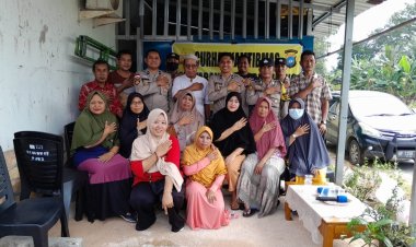 Kegiatan Jum'at Curhat Kamtibmas Polsek Sagulung Bersama Warga Perum PJB Tahap 2 RT 01 RW 07 Kelurahan Sagulung, Kota Kecamatan Sagulung