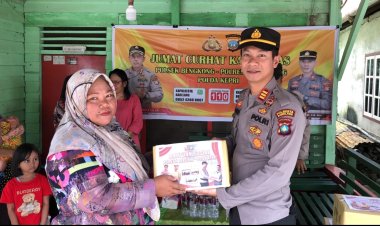 Kegiatan Jumat Curhat Kamtibmas Berjalan Sukses di Aspol Bengkong, Kota Batam