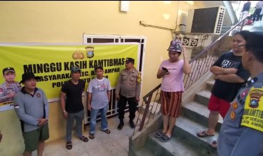 Polsek Batu Ampar Melaksanakan Minggu Kasih Kamtibmas di Gereja GBIS Bukit Doa, Kelurahan Sei Jodoh, Kota Batam