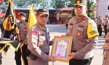 Polsek Batu Ampar Meraih Penghargaan Sebagai Polsek Terbaik di Polresta Barelang untuk Periode Juli 2023