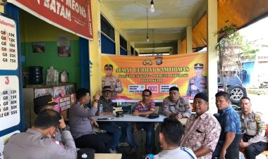 Kegiatan Jumat Curhat Kamtibmas Kecamatan Bengkong: Warga dan Polsek Bengkong Bersinergi dalam Menjaga Keamanan