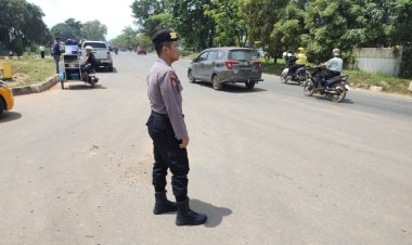 Kembali Strong Point Pagi oleh Polsek Batu Ampar