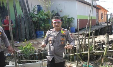 Polsek Sagulung Polresta Barelang Giatkan Pelestarian Lingkungan melalui GIAT POLRI LESTARIKAN NEGERI PENGHIJAUAN SEJAK DINI