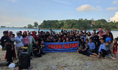 P-KOPRAL BATAM Memperingati Kemerdekaan ke-78 Indonesia dengan Meriah di Pantai Bahagia Nongsa