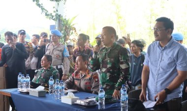 Dengarkan Curhatan Tokoh Masyarakat Rempang Galang Kota Batam oleh Kapolresta Barelang dan Dandim 0316 Batam