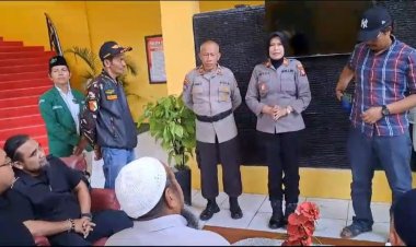 Kasatkoryon Banser Batam Kota Siap Mendampingi Hukum Korban Kasus Pembacokan Terhadap Ustadz Syarif (Pak Ayib) Di Polsek Batam Kota