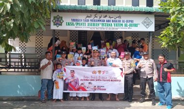 Kapolsek Sekupang salurakan Ratusan buku di Panti Asuhan Patam Lestari