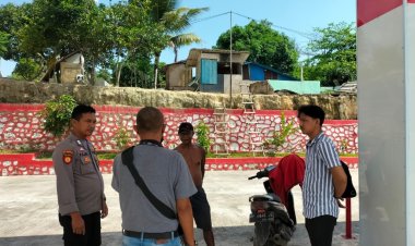 Antisipasi Kebakaran, Bhabinkamtibmas Polsek Sekupang himbau Karyawan Pertashop